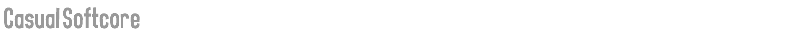 Casual Softcore font preview